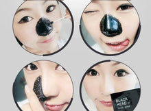 PILATEN 10pcs Blackhead Remover Black Mud Deep Cleansing Purifying Peel Acne Face Mask Strawberry nose oily skin Anne GS