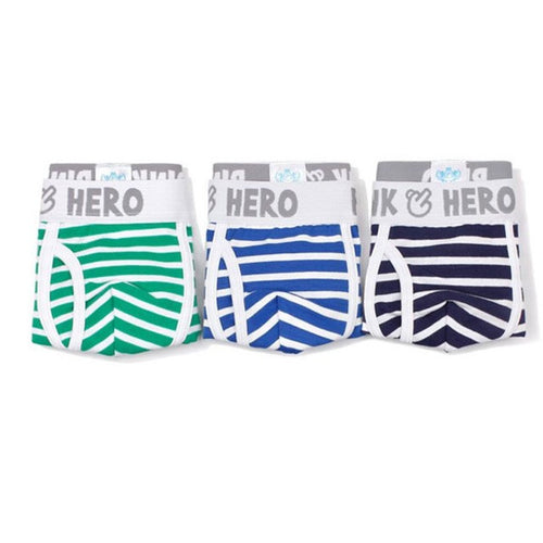 PINK HEROES Brand 3PC Mens Sexy Cotton Underwear Men shorts men boxers Soft underpants For Man ropa interior hombre #23 GS