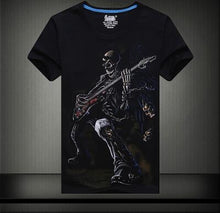Plus Size S-6 XL Fashion Men Print T-shirt Personality 3D Animal Print Men T Shirt Short Sleeve Male Casual Tee Tops 71183 GS