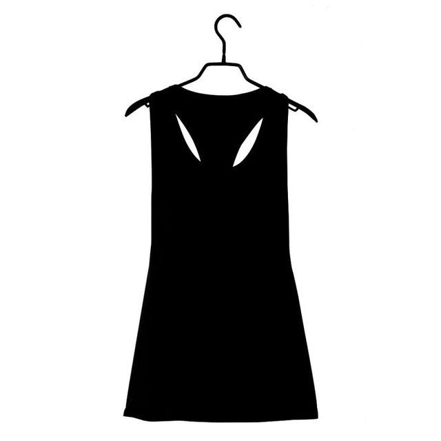 Plus Size S-XXL  Sexy Fitness Clothes Women Tank Tops Loose Workout Sleeveless Quick Dry Vest Singlet For Women T-shirt GS
