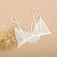 Plus Size Women Sexy Lace Crop Tops  Black White Translucent strappy Ladies Sexy Cami Tops Cropped Camisole Top Femme GS