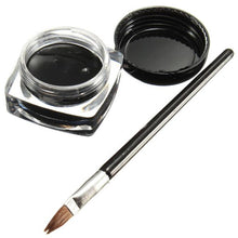 Professional Waterproof Eyeliner Shadow Eye Liner Gel+Black brush Long lasting Anne GS
