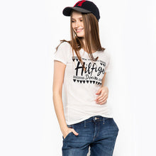 S-XXL Women Letter Printed T Shirt Casual Lady Harajuku Tops Tee Fashion Woman Camisetas Oversize Tshirts GS