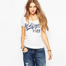 S-XXL Women Letter Printed T Shirt Casual Lady Harajuku Tops Tee Fashion Woman Camisetas Oversize Tshirts GS