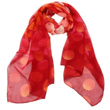 Scarf Women Women Lady Shawl Chiffon Dot Rectangle Scarf Scarves Sun Protection Gauze Kerchief for  GS