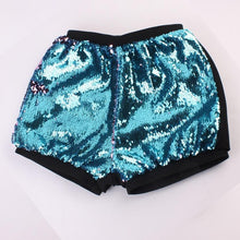Sequins Elastic High Waist Shorts Women Slim Skinny    New Fashion Womens Shorts Pantalon Corto Mujer #63 GS