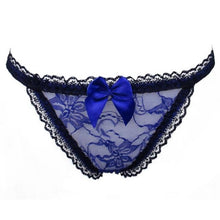 Sexy Lace Bow Thongs And G-String Women Solid Ladies V-String Briefs Panties Lingerie Hot Underwear Women bragas mujer #03 GS