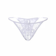 Sexy Panties Women Lace Crotchless Lace Hollow Out G Strings And Thons With Pearls Massaging Underwear Women 6Colors #23 GS