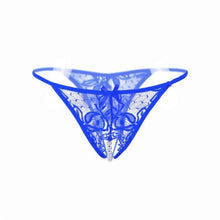 Sexy Panties Women Lace Crotchless Lace Hollow Out G Strings And Thons With Pearls Massaging Underwear Women 6Colors #23 GS