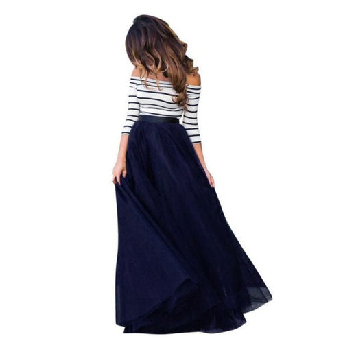 Dress Women Long Evening Party Dresses Elegant Long Sleeve ladies maxi long dress robe longue femme YWW GS