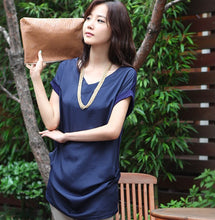 Spring Summer T Shirts New Fashion Women Brand Loose Tops Short Batwing Sleeve T Shirts Plus Size T-shirt S M L XL XXL 9467 GS
