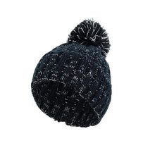 Fashion Hats For Women Solid Kintting Beanies Female Crochet Cap Hat Pompons Ball Caps Chapeu Feminino GS