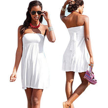 Beach Dress Women Halter Muti Function Women Dresses Sleeveless 3 Colors Mini Sexy Dress Women Clothing Robe Ete GS