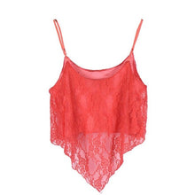 Women Sexy Crop Tops Lace Camis Tank 5Colors Crop Top Solid Women Loose Tank Top,Canotta Top Donna,Canottiere Donna GS