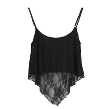 Women Sexy Crop Tops Lace Camis Tank 5Colors Crop Top Solid Women Loose Tank Top,Canotta Top Donna,Canottiere Donna GS