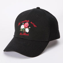 New Fashion Unisex Baseball Cap Women Flower Embroidery Snapback Hats Bone Women Hip-hop Caps Casquette 3colors #417 GS