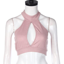 Sexy Short Women Tank Top Sleeveless Ladies Camisole Strap Vest Tops Solid Slim Cropped Feminino Crop Top Women #23 GS