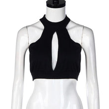 Sexy Short Women Tank Top Sleeveless Ladies Camisole Strap Vest Tops Solid Slim Cropped Feminino Crop Top Women #23 GS