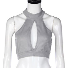 Sexy Short Women Tank Top Sleeveless Ladies Camisole Strap Vest Tops Solid Slim Cropped Feminino Crop Top Women #23 GS