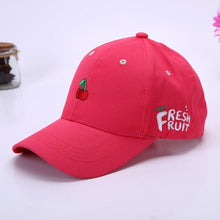 Baseball Cap Women Fruit Embroidered Candy Color Bonnets Femme Ete  Snapback Hat Women Adjustable Caps Female #63 GS