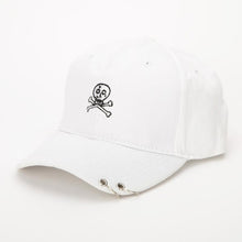 Baseball Cap Women Skull Embroidered Snapback Hat Adjustable Baseball Cap With Ring Women Hat czapki #63 GS