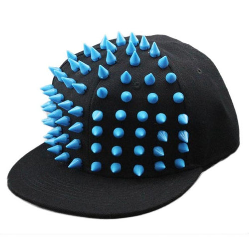 Spirng Baseball Cap Women Men Unisex Rivet Caps Fashion  Hip Hop Snapback Hat Female Male casquette homme bonnet &23 GS