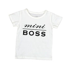 Style  Fashion Family T-shirts Women Round Neck Short Sleeve Boss Letter Print White Tee Tops TShirt Womens #1206 GS