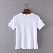T Shirt Women  New Summer Funny Handstand Print Female T-Shirt Women White tshirt O-neck Short Sleeve Casual Top Tees 72437 GS