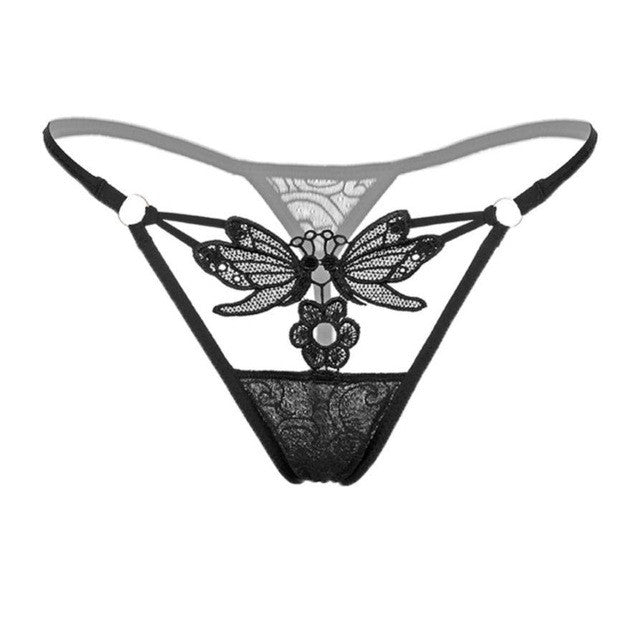 Tangas Women Sexy  Lingerie Low Waist Lace Thongs Panty G String Sexy Bragas Women Underwear Culotte Femme 5Colors #427 GS