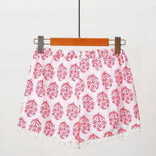 Tessal Elastic High Waist Shorts Women Floral Printing New Fashion  Casual Boho Style Beach Wear Pantalon Corto Mujer #63 GS