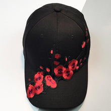 Unisex Women Baseball Cap   Women Men Couple Plum Blossom Snapback Hip Hop Flat Hats Black White Casquette Bone #01 GS
