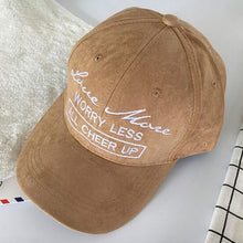 Hat For Women Men Letter Embroidery Suede Snapback Female Male Hats  Hip Hop Baseball Cap &22 GS
