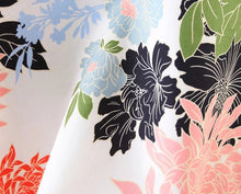 Woherb Chrysanthemum Print Chiffon Blouses New  Fashion Summer Elegant Blouse Ladies Blusas Plus Size Women Tops 72769 GS