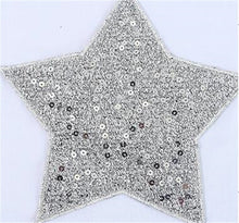 Woherb Harajuku Female Tops Tee Fashion Five-pointed Star Sequined T-shirt Short Sleeves White Cotton Tees Causal T-shirts 33106 GS