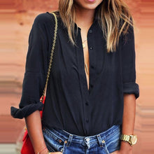 Women Blouses  Women Chiffon Tops    Casual Buttom Blouse Ladies Shirts Women Blusas feminino GS