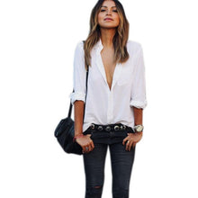Women Blouses  Women Chiffon Tops    Casual Buttom Blouse Ladies Shirts Women Blusas feminino GS