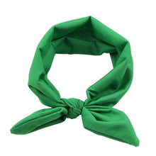 Women Bowknot Elastic Bow Hairband Turban Knotted Rabbit Hair Band Headband For Women &03 GS