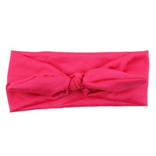 Women Bowknot Elastic Bow Hairband Turban Knotted Rabbit Hair Band Headband For Women &03 GS