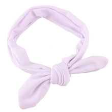 Women Bowknot Elastic Bow Hairband Turban Knotted Rabbit Hair Band Headband For Women &03 GS