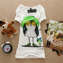 Women Cartoon cute rabbit letters print short sleeve T shirt O-neck basic grey tees girl summer fashion casual tops GS