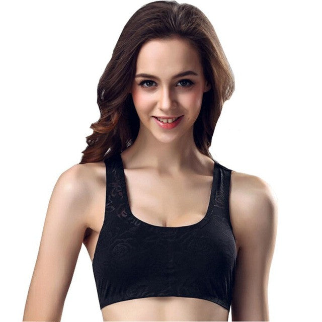 Women Fitness Short Tank Top For Women   Fitness Padded Push Up Workout Vest Brassiere Quick Dry Cropped Tops #63 GS