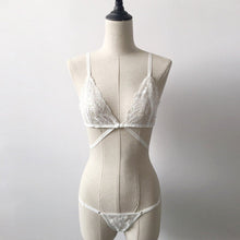 Women Lingerie Hot Corset Lace Bralette Bandage Push Up Top Bra+Pants Set Sexy Lace Bra Crop Tops For Women  New Arrival #23 GS