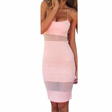 Women Sexy Sleeveless Bandage Bodycon  Style Lace Sling Strapless Evening Party Ladies Dress Robe Femme vestidos  #23 GS
