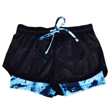 Women   Fitness Shorts Femme Patchwork Casual Workout Waistband Drawstring Skinny Shorts Women Short Pants #63 GS