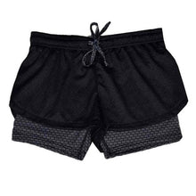 Women   Fitness Shorts Femme Patchwork Casual Workout Waistband Drawstring Skinny Shorts Women Short Pants #63 GS