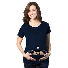 Women Summer Print T Shirt Fashion Carton Print Casual Woman Tops Maternity O-Neck Short Sleeve t-shirt 71716 GS