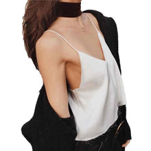 Women Tops   Sling Sexy V Neck Backless Sleeveless Tank Top For Women Cropped Feminina Ladies Camisole Femme #43 GS