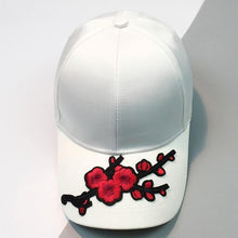 Women gorras Beibol Snapback Applique Floral Baseball Cap Women Fahsion  Snapback Hip Hop Hat Gorras Baseball Mujer #23 GS