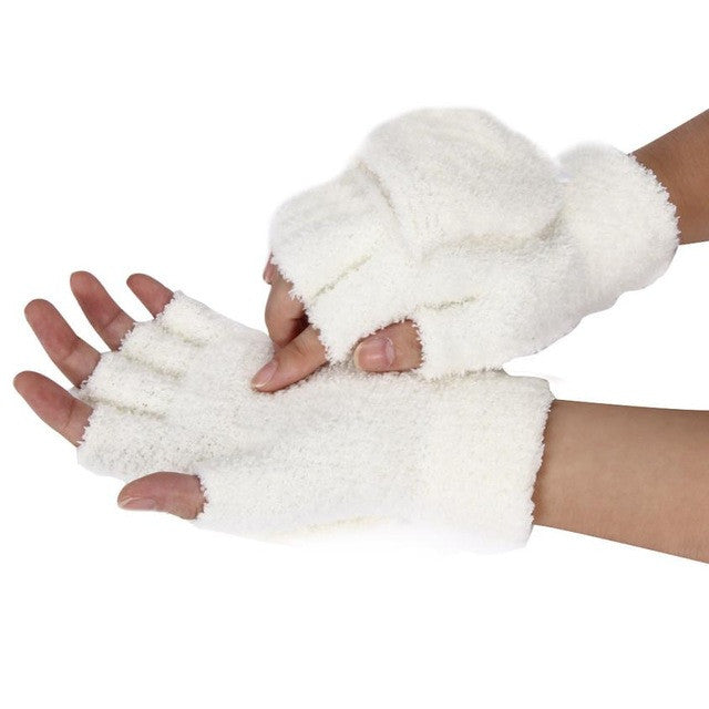 mittens women fashion Gloves  Girls Women Ladies Hand Wrist Warmer  Glove Fingerless Gloves Guanti invernali donna GS